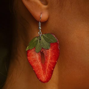 Strawberry Earring