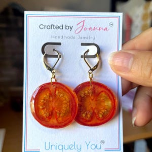 Cherry Tomato Earring