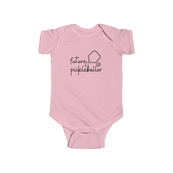 Pickleball Infant/Baby Bodysuit - future pickleballer