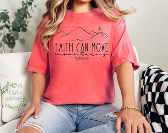 Faith Can Move Mountains Matthew 17:20 Png DIGITAL DOWNLOAD ONLY