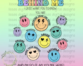 Dear Student Behind Me, You Matter Png DIGITAL DOWNLOAD ONLY