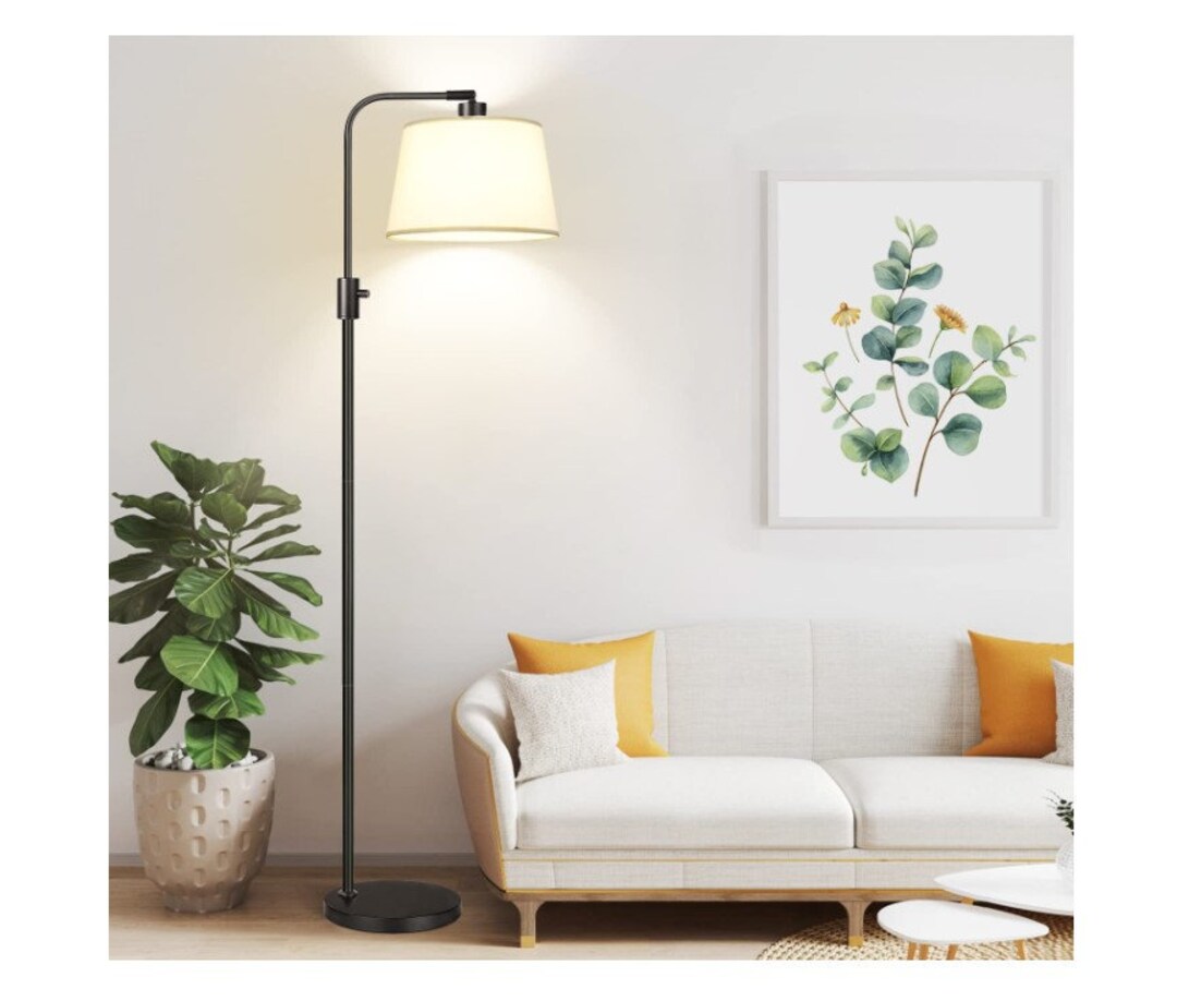 Modern Dimmable Arc Floor Lamp With 1000 Lumens LED Edison Etsy