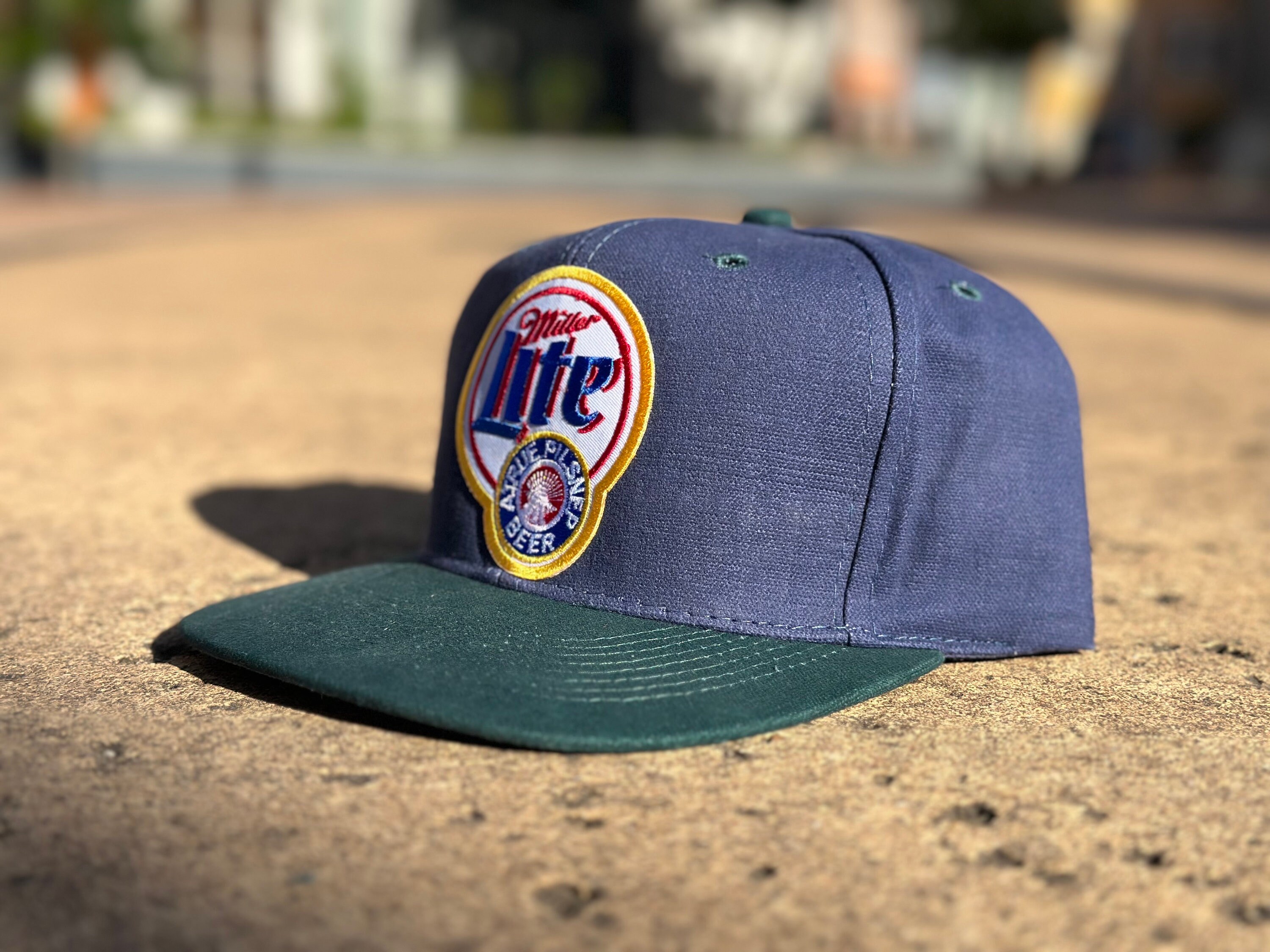 Miller Lite Hat Etsy