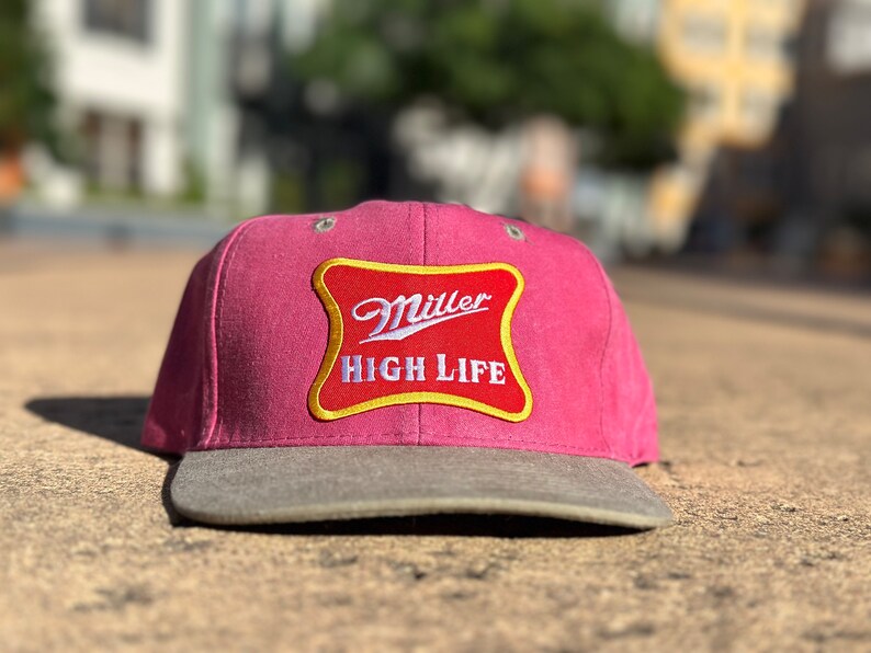 Miller High Life Hat Etsy