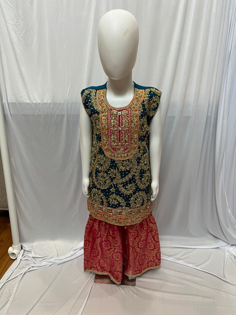 Pakistani Little Girl Clothes, Shalwar Kameez, Lehnga, Indian Girl