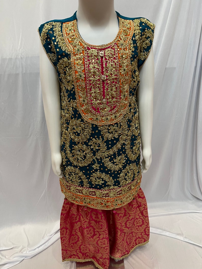 Pakistani Little Girl Clothes, Shalwar Kameez, Lehnga, Indian Girl