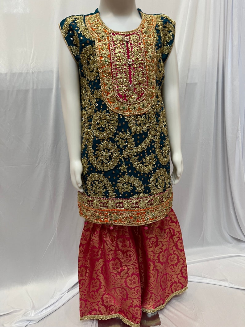 Pakistani Little Girl Clothes, Shalwar Kameez, Lehnga, Indian Girl