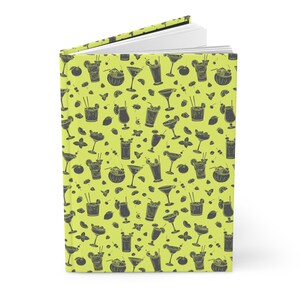 Quaderno con copertina rigida opaca Happy Hour