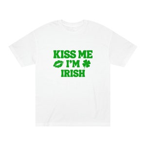 St. Patrick&#39;s Day Celebration Kiss Me I&#39;m Irish Unisex Classic Tee
