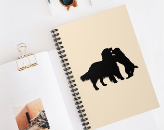 Golden Retriever Spiral Notebook - Ruled Line
