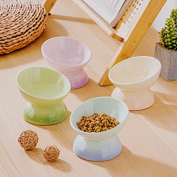 Elevated Cat Bowls Etsy