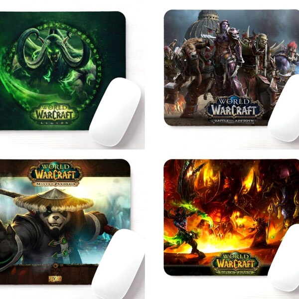 World of Warcraft Mouse Pad Etsy
