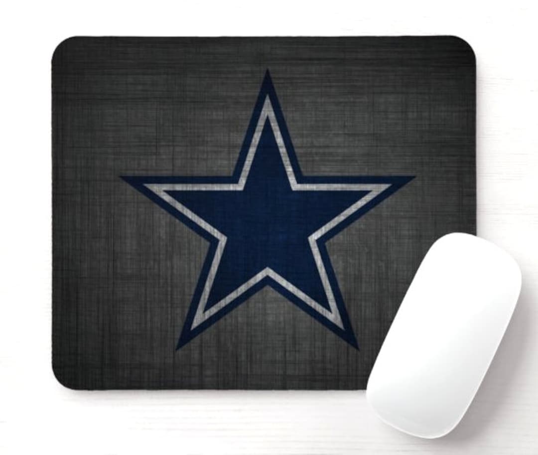 Dallas Cowboys Mouse Pad Home Office Mouse Pad Gaming Etsy
