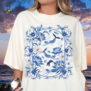 Fairycore Mermaids Shirt,Whimsical Mermaidcore Clothing,Mermaid Shirt-Ocean Inspired Style,Fantasy Sea Goddess-Fisherman Aesthetic-Sea Siren