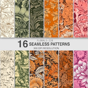 Seamless Patterns for Print on Demand Commercial use Digital Patterns for Gift wrapping paper supplies Book cover Home decor Textile Fabrics