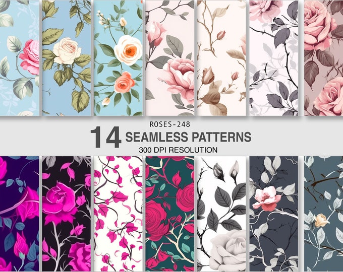 SEAMLESS -  FLORALS