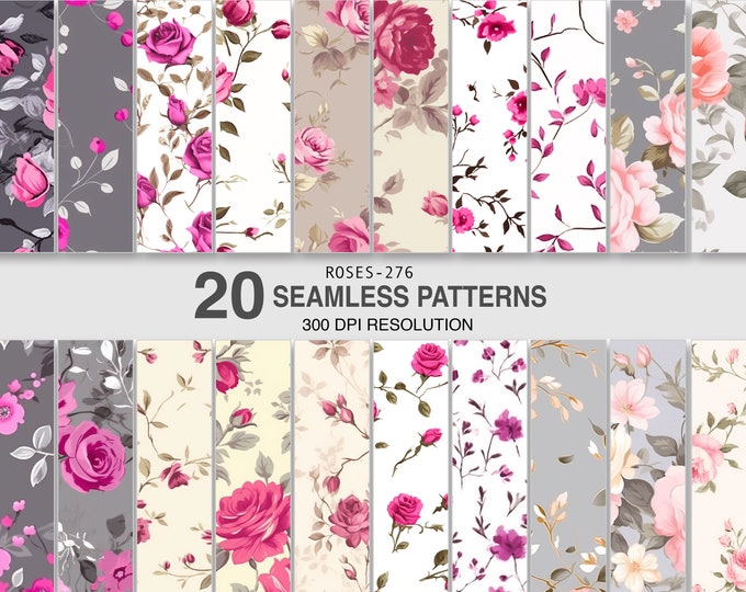 SEAMLESS -  FLORALS