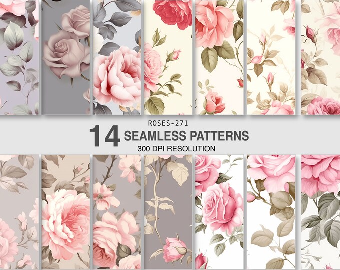 SEAMLESS -  FLORALS