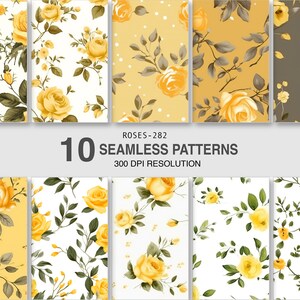 Seamless Patterns for Print on Demand Commercial use Digital Patterns for Gift wrapping paper supplies Book cover Home decor Textile Fabrics