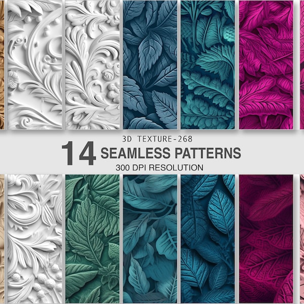 Seamless Patterns for Print on Demand Commercial use Digital Patterns for Home decor Textile Fabrics Linen Fabric design for presentations