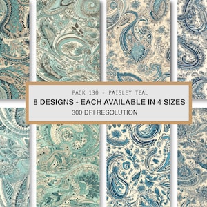 Paisley Seamless Pattern for Print on Demand Commercial use Digital Patterns for Home decor Textile fabric design for decor and presentation