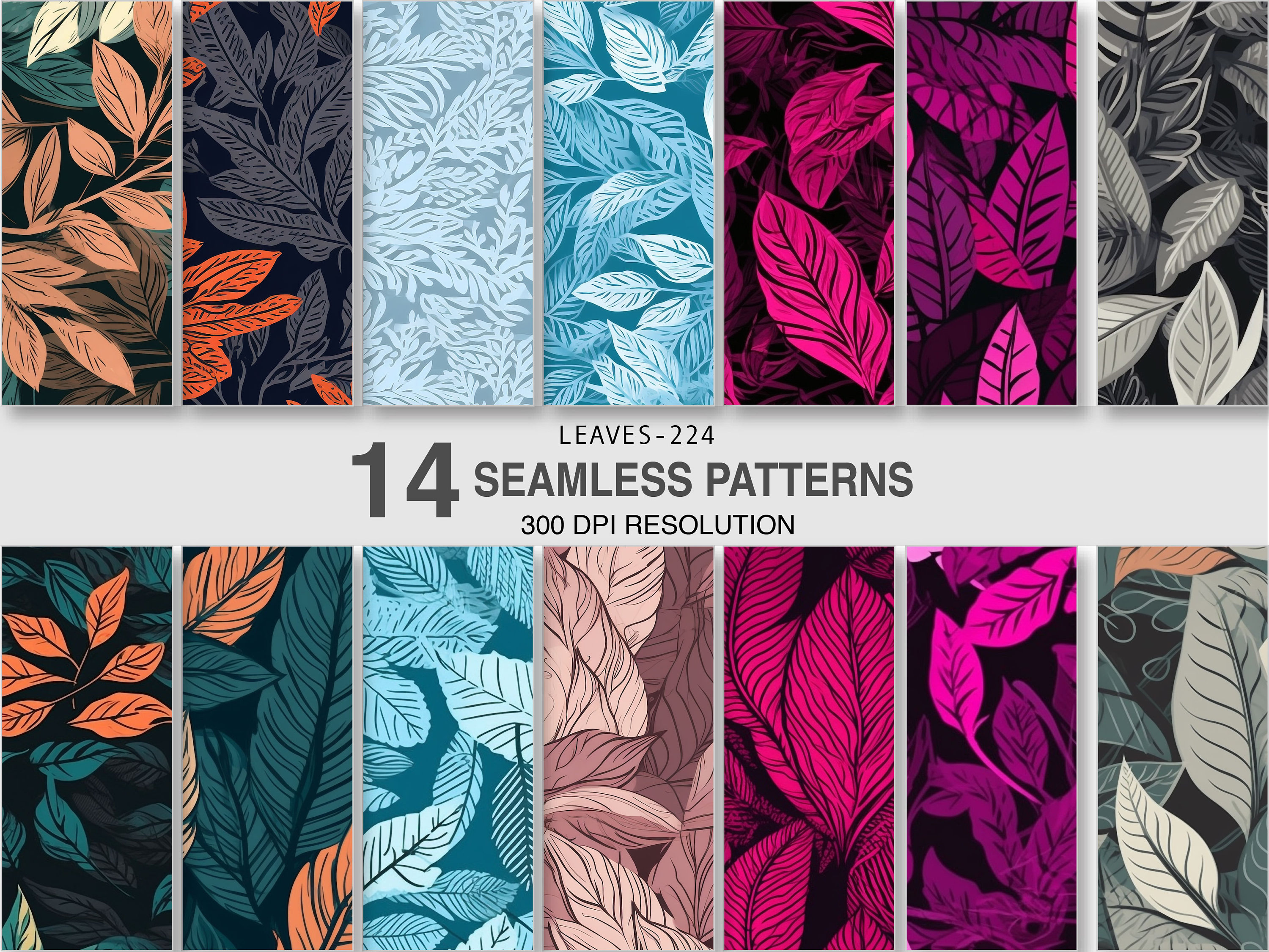 Seamless Patterns for Print on Demand Commercial Use Digital Patterns ...