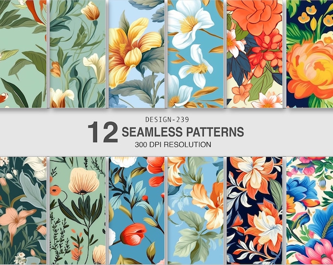 SEAMLESS -  FLORALS