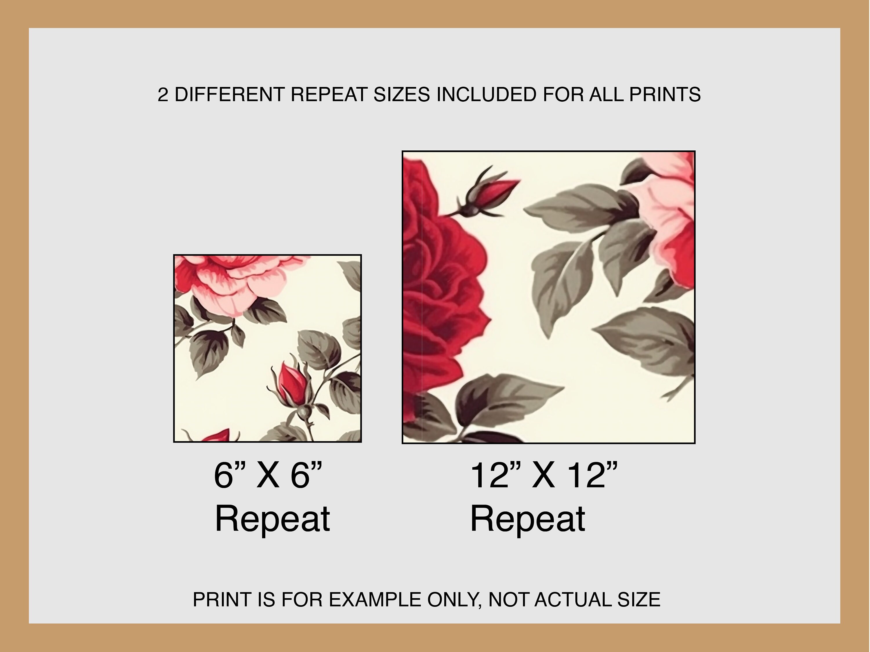 Floral Seamless Pattern Digital Paper Commercial Use Digital Patterns ...