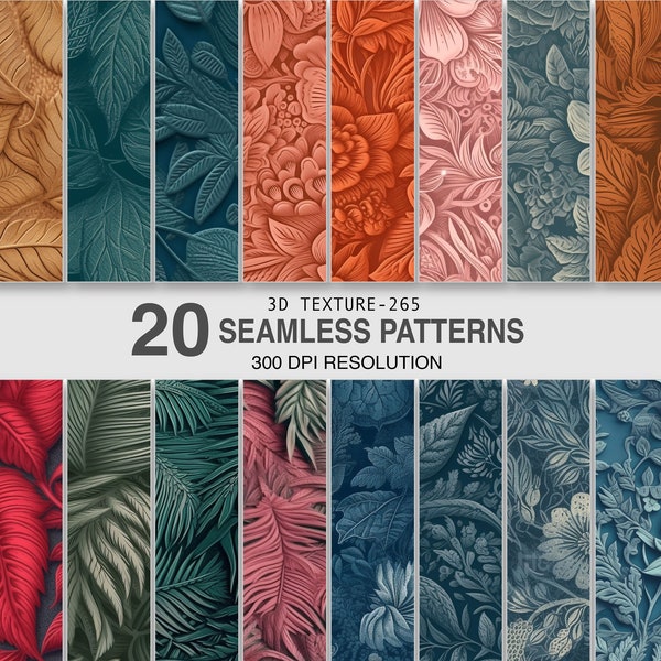 Seamless Patterns for Print on Demand Commercial use Digital Patterns for Home decor Textile Fabrics Linen Fabric design for presentations