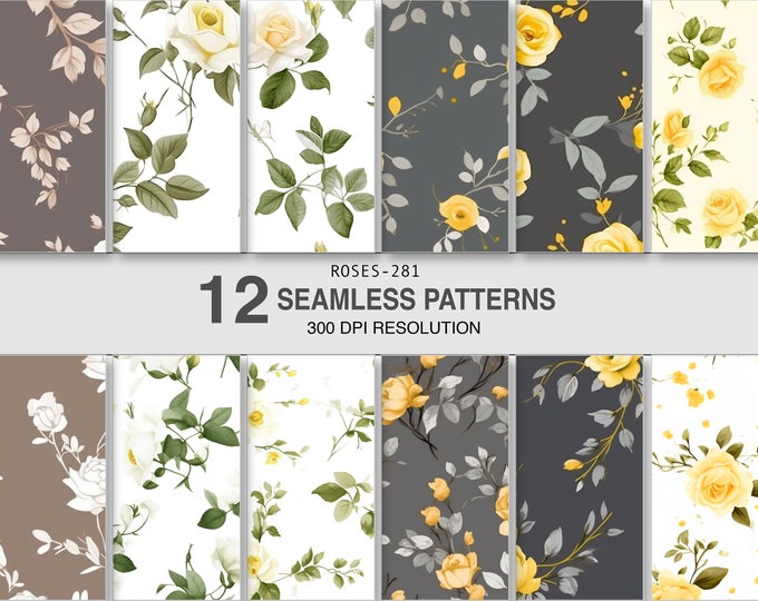 SEAMLESS -  FLORALS