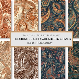 Paisley Seamless Pattern for Print on Demand Commercial use Digital Patterns for Home decor Textile fabric design for decor and presentation