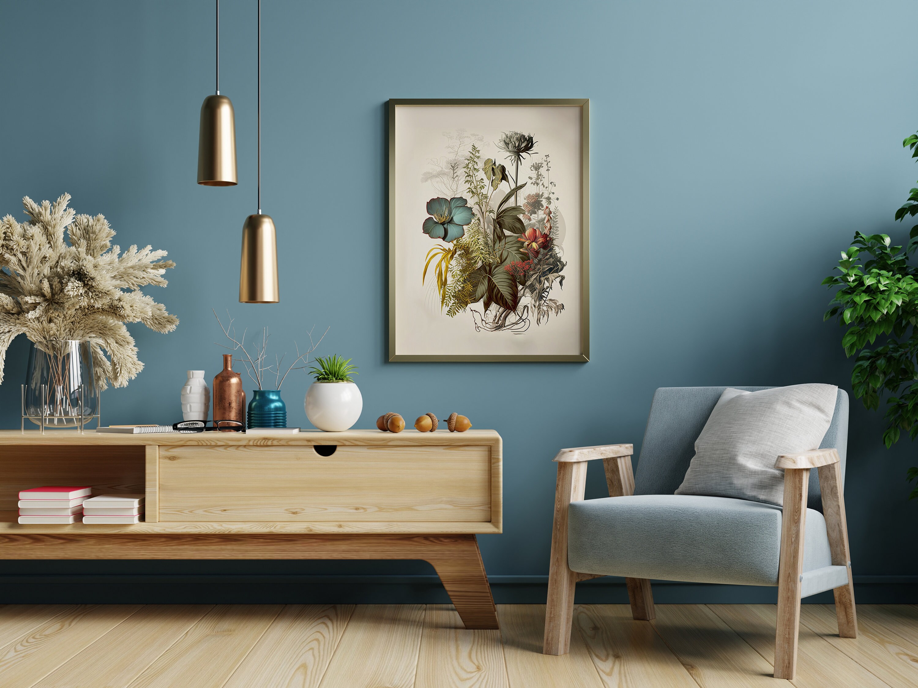 Wall Art Modern Home Decor Contemporary Art Minimalist Home Wall ...