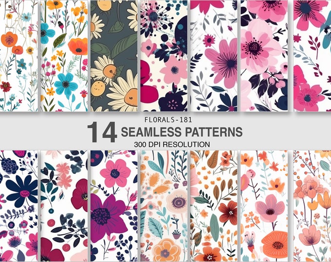 SEAMLESS -  FLORALS