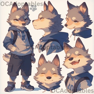 Furry Adopt - Jimmy - Story Telling, Roleplaying Characters, Reference Sheet, Original Adoptables