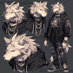 Furry Adopt - 06 - Story Telling, Roleplaying Characters, Reference Sheet, Original Adoptables