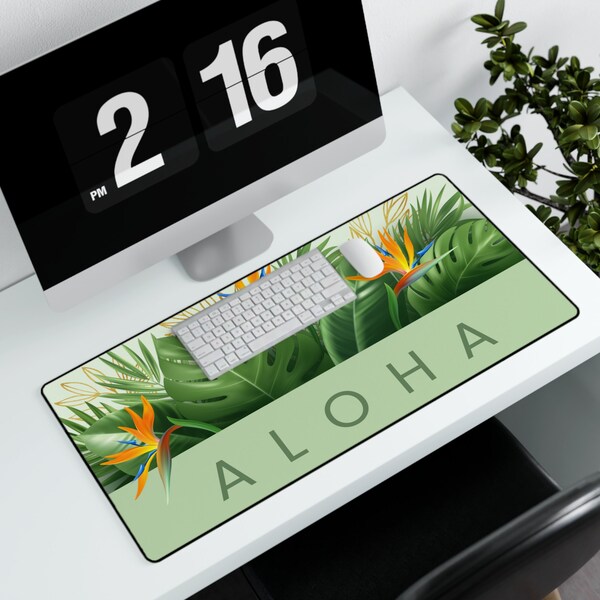 Deskmat Hawaii Print Etsy
