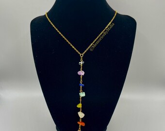 Rainbow string Necklace