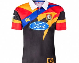 1997 1999 Waikato Chiefs Player Issue Temex Rugby Union Shirt Active