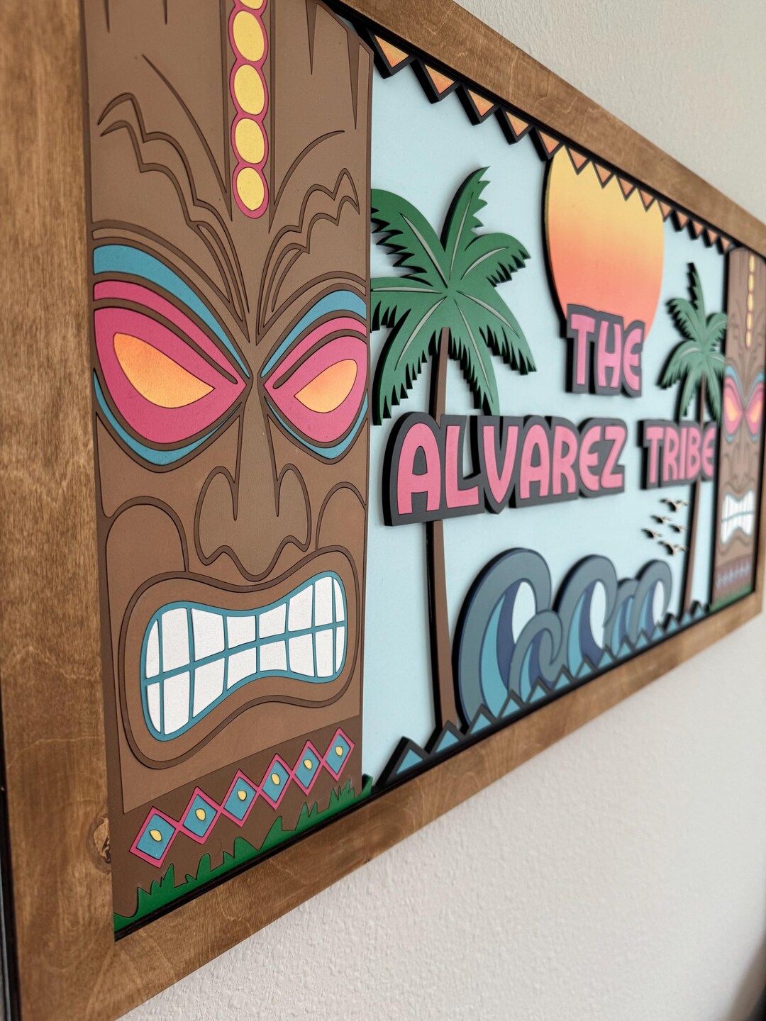 Custom Themed Family Sign – Laser Cut & Hand Painted – Personalized ...