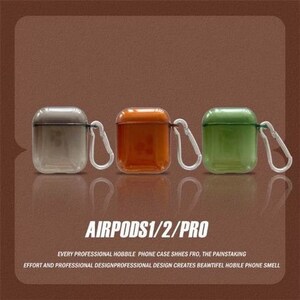 Funda de auriculares para Airpods 1, 2, 3 Pro, cubierta de auriculares  inalámbricos, fundas transparentes de