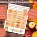 Thanksgiving Scavenger Hunt Printable, Thanksgiving Activity for Kids ...