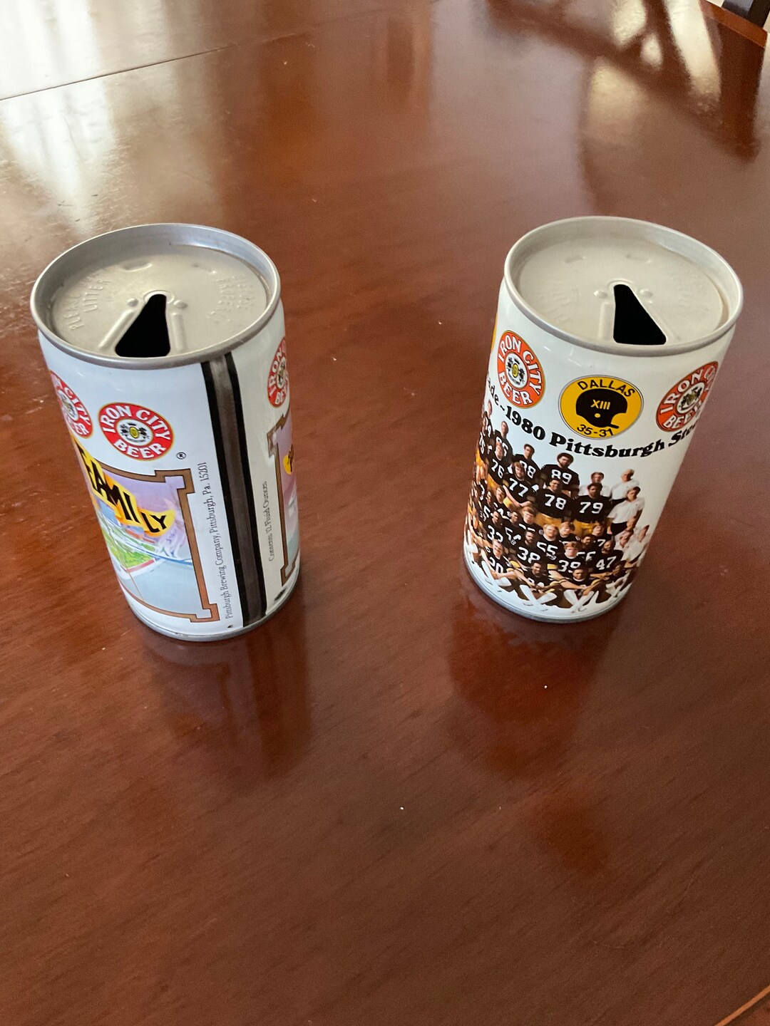 Pittsburgh Iron City Beer Canspirates and Steelers Etsy