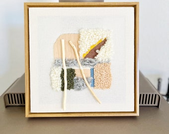 TE DESEO AMAR Wall Art/Mixed Fiber Art