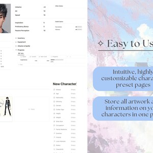 Character Customization Page OC Gallery | Character Gallery | Original Character Design | OC ...