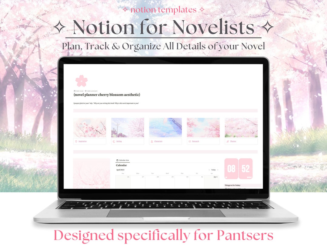 Notion Template for Writers Template for Writing Novels Writing Planner Notion Template for Writers Template for Writing Novels Writing Planner