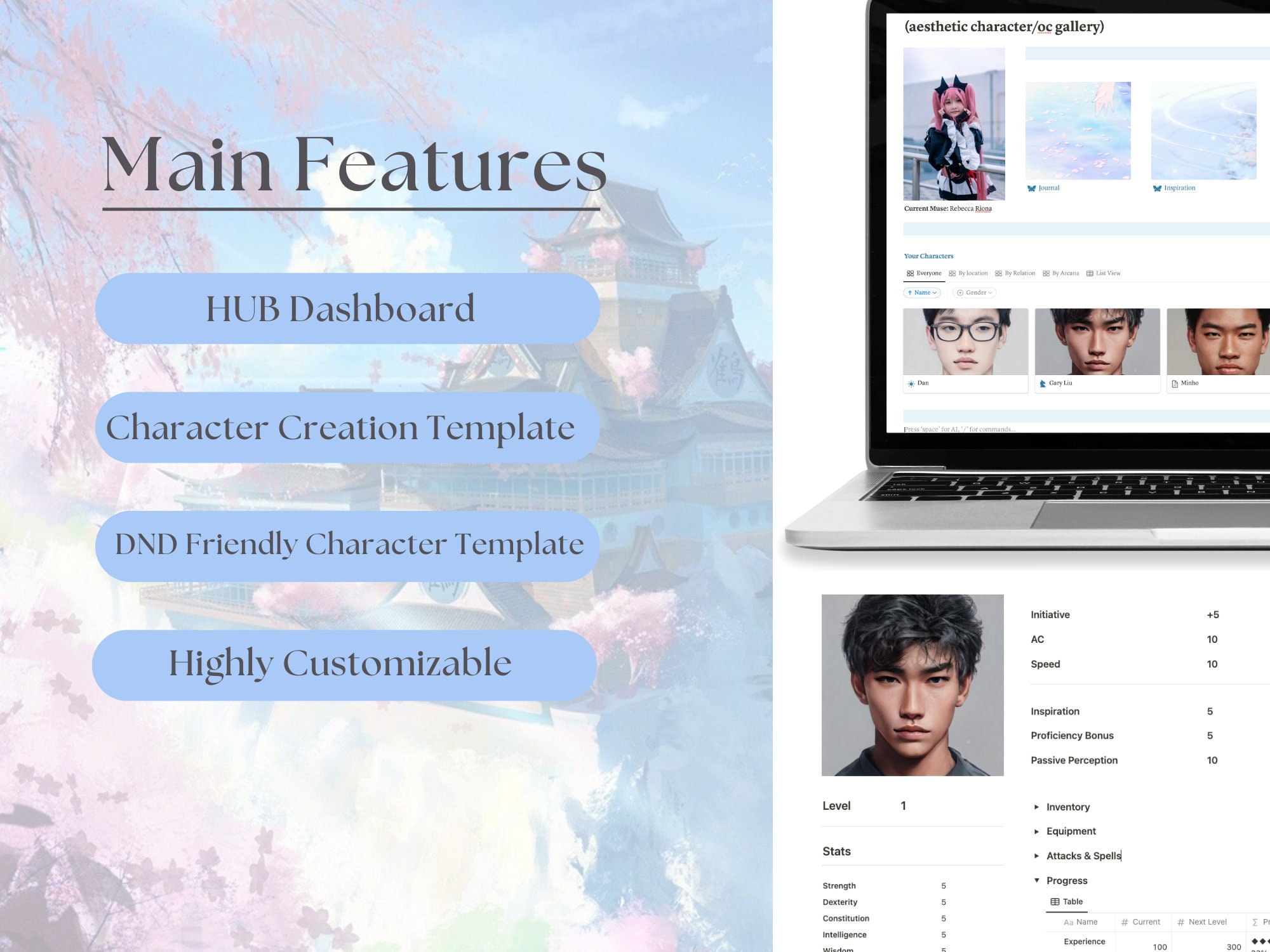 Custom Oc Layout OC Gallery | Character Gallery | Original Character Design | OC ...