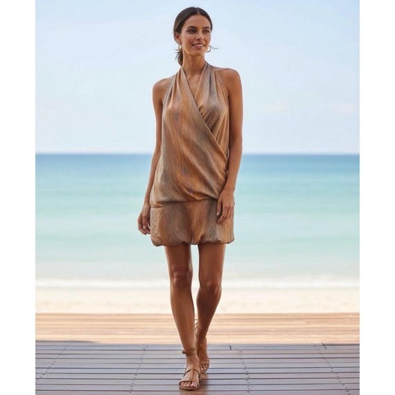 derek lam for design nation dress Derek Lam For Design Nation Womens Colorblock Shoulder Strap Dress Sz. XS NWT
