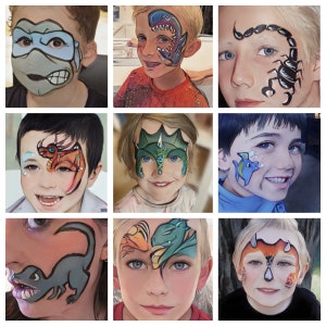 Incraftables Face Painting Kit for Kids & Adults. Face Painting