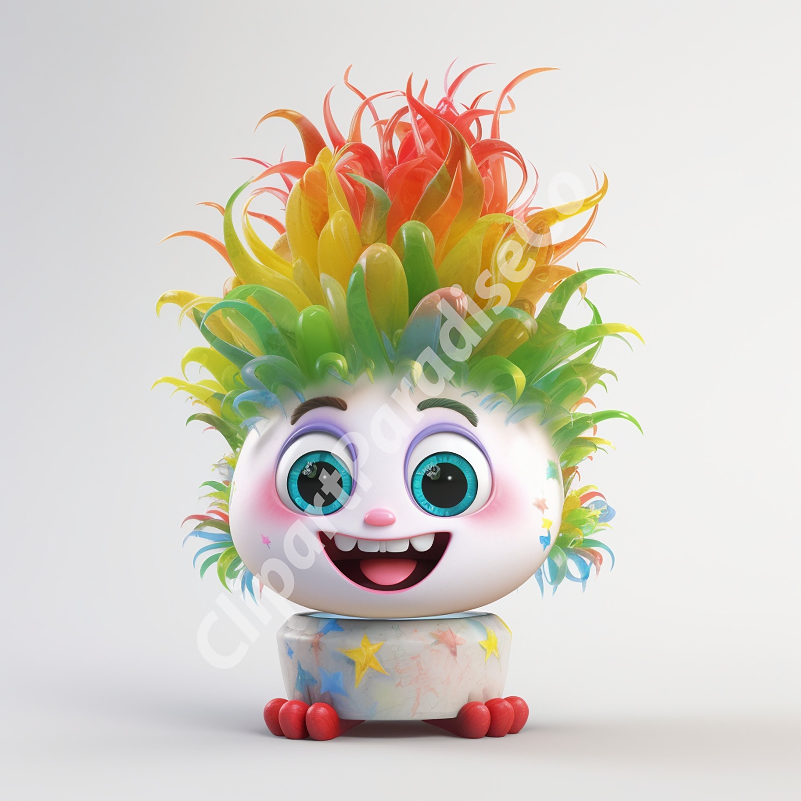 20 Cute Plant Clip Art Collection: 20 High Quality Images for Digital