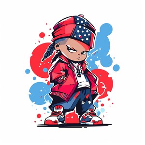 15 Cool character - Boys Clipart : 15 High Quality Images Collection -Perfect for Card Making, Tshirt , Mixed Media, and Digital Crafting
